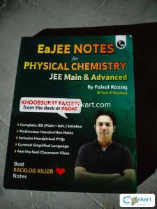 PW EaJEE Handwritten Notes For Physical Chemistry