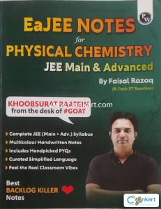 PW EaJEE Handwritten Notes For Physical Chemistry By Faisal Razaq