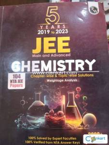 PW JEE 5 Years (2019-2023) JEE Main Chemistry All Shifts Past 5 Years