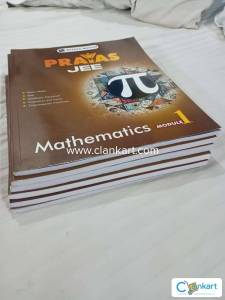PW JEE Maths (Mains+Advanced) Prayas Complete Set of 6 Books /