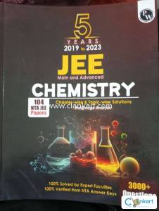 PW Jee 5 years PYQ chemistry for Jee Mains & Advanced.