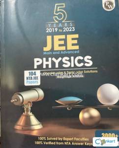 PW Jee physics chapter wise &topic wise pyq book with solution