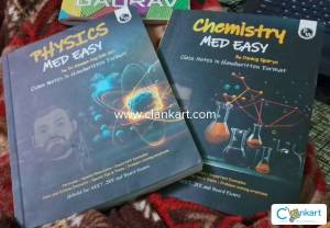PW MED EASY BOOK PHYSICS AND CHEMSITRY MR SIR AND PANKAJ SIR WRITTEN