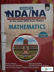 PW NDA/ NA Mathematics Practice Book and PYQ solved Questions