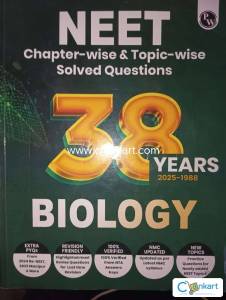 PW NEET 38 Years Biology PYQ Chapter-wise Topic-wise Solved Questions