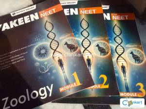 PW NEET yakeen zoology modules set of 3