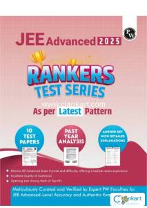 PW Rankers Test Series Book 2025