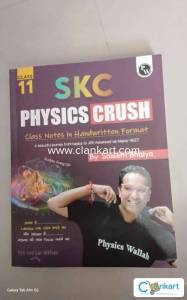 PW SKC Physics Crush Class 11 Handwritten Notes By Saleem Sir For JEE
