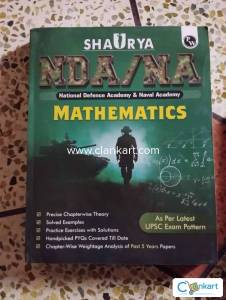 PW Shaurya NDA/NA Mathematics Book with Latest 2025 Solved Paper