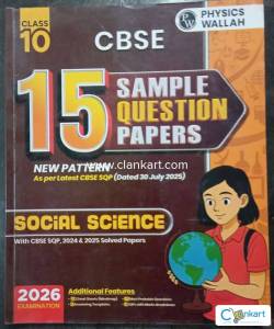 PW Social Science Sample paper