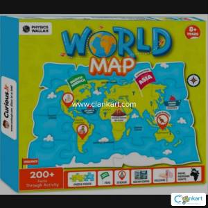 PW World Mapology Puzzle Kit for Kids 8 to 15 Years