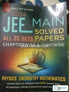 PW jee main 2024 all set paper solved chapterwise