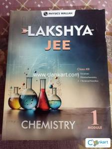 PW lakshya JEE chemistry class 12 module -1