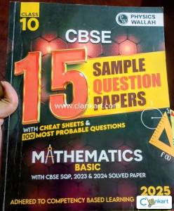 PW maths ( basic) sample paper for class 10
