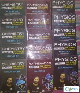 PW study material for class 11th (set of physics, Chemistry and maths)
