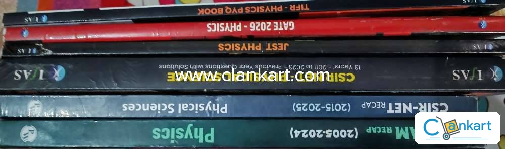 PYQ books for CSIR NET and IIT JAM physical science exam(One book free