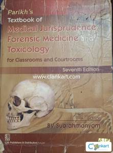 Parikh textbook of medical jurisprudence forensic medicine and toxicol