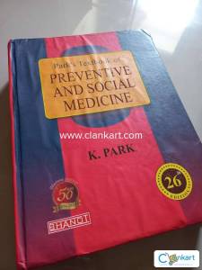 Park's PSM 26th edition textbook