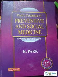 Park's Textbook of PREVENTIVE AND SOCIAL MEDICINE