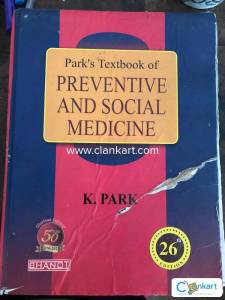 Park's Textbook of Preventive and Social Medicine