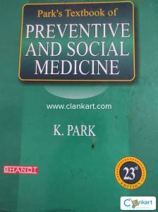 Park's text book of Preventive and social medicine