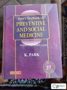 Park Textbook of PSM Community Medicine  Brand New book Latest Edi