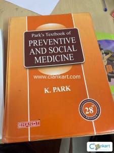 Park  -community medicine textbook third yr mbbs latest edition