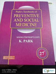 Park textbook of preventive and social medicine