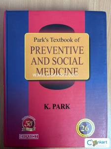 Parks Textbook of Preventive and Social Medicine
