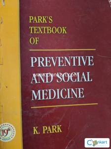 Parks textbook of PREVENTIVE AND SOCIAL MEDICINE 19th Edition