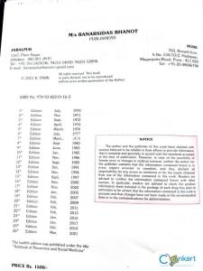 Parks textbook of preventive and social medicine