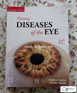 MBBS Parsons' Diseases of the Eye - 24th edition (latest)