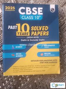 Past 10 years CBSE solved papersclass 10th