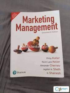 Pearson's marketing management book untouched condition