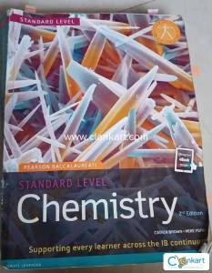 Pearson B standard level chemistry 2nd edition