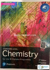 Pearson Chemistry for IB Diploma Programme Standard Level 3rd edition