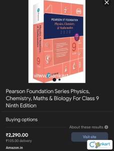 Pearson Foundation Series for class 9
