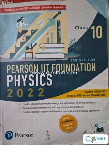 Pearson IIT FOUNDATION PHYSICS class 10