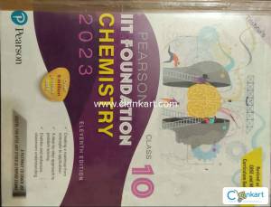 Pearson IIT Foundation Chemistry for Class 10