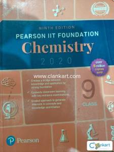 Pearson IIT Foundation Chemistry for Class 9