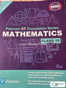 Pearson IIT Foundation Mathematics for Class 10
