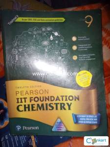 Pearson IIT Foundation Class 9th Chemistry Book