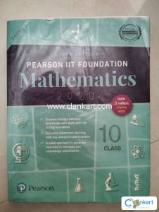 Pearson IIT Foundation Mathematics Class 10