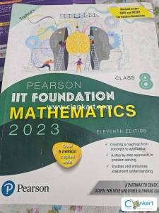 Pearson IIT Foundation Mathematics Class 8