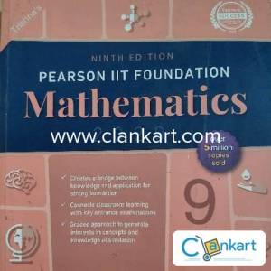 Pearson IIT Foundation Mathematics Class 9