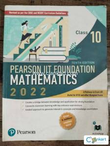 Pearson IIT Foundation Mathematics for class 10