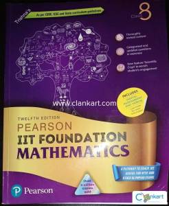 Pearson IIT Foundation Mathematics for class 8th