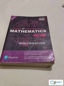 Pearson IIT Foundation Series Mathematics book for Class 9.