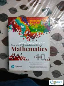 Pearson IIT Foundation series Mathematics Class 10