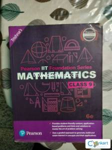 Pearson IIT Foundation series Mathematics Class 9